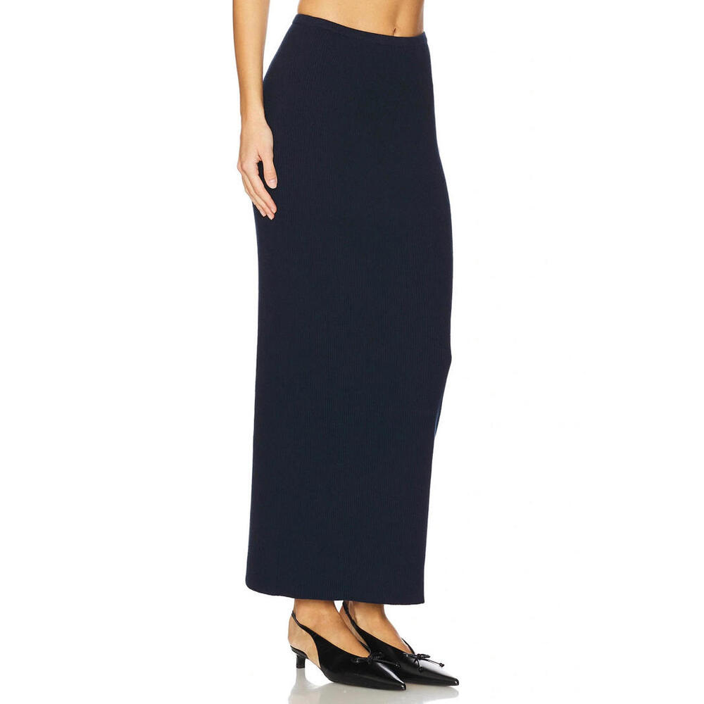 Sndys Revolve Navy Midi Skirt  size XL NWT